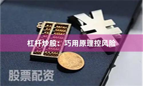 杠杆炒股：巧用原理控风险